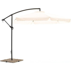 My Garden M0432 - 21 Parasol Luna, 300 x 300 x 230 cm, ecru