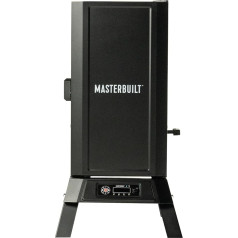 Masterbuilt MB20072024 710 WiFi Digital Smoker Cabinet, Vertical Design, 711 Cooking Square Metres, 4 Chrome Smoking Chambers, Black