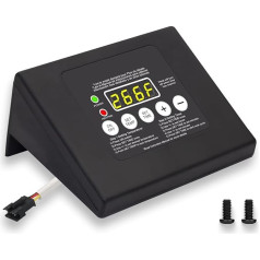 990050048 Digital Control Thermostat Panel Kit for Masterbuilt with LED Digital Display, Top Controller, Fits Masterbuilt ESQ30B/70070106/20070106 and More Electric Smoker Grill Models