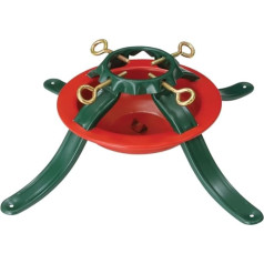 Rocky Mountain Goods Metal Christmas Tree Stand for Live Trees Up to 7 Feet Height - Sturdy Metal Base Holds 6 Gallons of Water for Fresh Real Tree - Easy Assembly without Tools