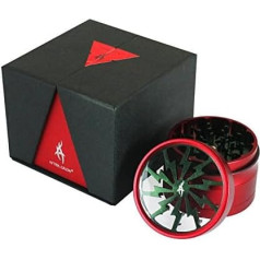 Thorinder After Grow' Alu-Grinder 4-tlg. magn -Rot -Limitierte Ausgabe