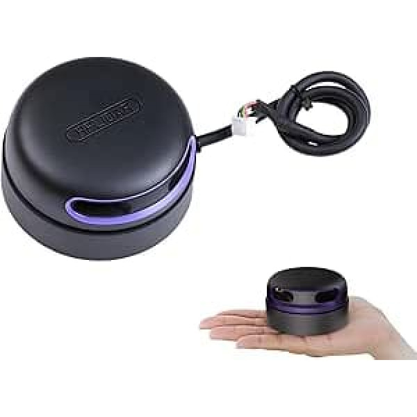 youyeetoo Slamtec RPLIDAR A2M12 Lidar Sensor Scanner, 16K Sampling Frequency 360° 12M (39ft) Range Radius, for Bstacle Avoidance and Navigation of Robots SLAM 3D Reconstruction