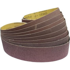 Bandschleifer-Schleifbänder, 10 Stück 915 * 50 mm Schleifbänder for Holz, weiches Metall, Schleifen, Polieren for die Holzbearbeitung (Größe: P320) (Size : P240)