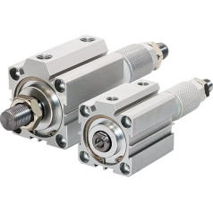 Pneumatik-Luftzylinder, J63 Series Verstellbarer Schlaganfall Doppelmedierluft Pneumatischer Zylinder 20/30/40/50/75/100 Kompaktzylinder -20-30-50-75-100 -S-b-sb für automatische Ausrüstung (Color :