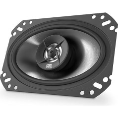 JBL Stage 6402 In-Car 4x6-Inch (101mm x 152mm) Custom Fit 2-Way Coaxial Stereo Speakers - Black (Pack of Two)