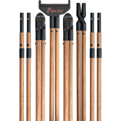 4 Stable Sticks® Ultimate Shooting Sticks - Lightweight, Extremely Stable for Hunting and Shooting, Foldable and Portable, 4 Point Bipod