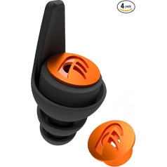 DYNAMIC ear filter Ear Protection Shooting Sports - Ear Plugs for Fireworks, Hunting and Power Tools, Ear Plugs with Patented Filter Technology, Earplugs with Impulse Sound Filter in 4 Sizes