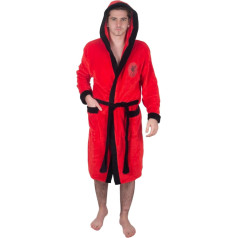 Liverpool FC - Men's Fleece Bathrobe with Hood - Official Merchandise