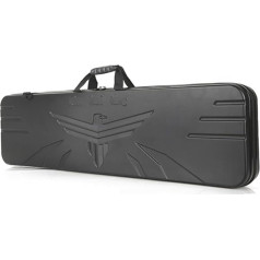 Gun Case with Foam Padding, Double-Sided Hard Rifle Case, Long, Waterproof Rifle Case, Lockable for Camera Gun