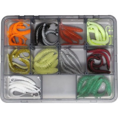 FTM Omura Baits Mix Box 4 - Trout Bait, Fishing Set for Predator Fishing, Soft Baits for Trout