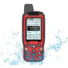 ZHJOPP Landmeter USB Handheld GPS Land Area Measurement Navigation Track Area Calculator Backlit LCD Trajectory Meter