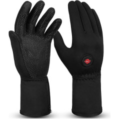 Dr.warm Heated Gloves, Heated Gloves for Women and Men, with Heating, Winter Work Gloves, Thin Water-Repellent Heated Gloves, Bicycle Winter Hand Warmer