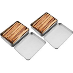 Happyyami 2 Boxes Outdoor Camping Fire Strips Burner Barbecue Tools Wooden Sticks for Quick Flame Lighters Outdoor Fire Accessories Fire Starter Sticks Dried Kindling