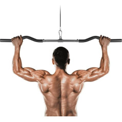 Lyndwin Lat Pull Bar Biceps Bar Pull Up Bar Muscle Pull Bar for Home Bodybuilding Crossfit Strength Training Fitness Gym Sports
