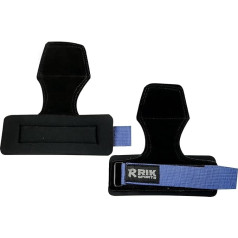 Weight Lifting Leather Wrist Straps with Neoprene Padding - Adjustable Non-Slip Deadlift Straps for Men and Women, Gym, Powerlifting & Pull Ups