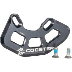 COGSTER FortiGuard Alloy MTB Bash Guard -A ISCG05 Bicycle Chain Guard for 26T-36T Chainrings, Bike Taco Bash for Your Mountain Bike Chain, BMX Chain