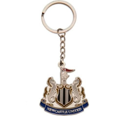 Newcastle United FC Keyring, white/black