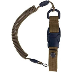 EdcX Paracord Tactical Lanyard Made in Ukraine Spiral Cable Elastic Paracord Key Pendant