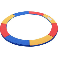 Tubiaz Diameter 244 cm trampoline edge cover, PVC spring cover, edge protection, 100% UV-resistant, tear-resistant garden trampoline, waterproof edge padding, multi-coloured