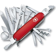 Victorinox Swiss Champ Pocket Knife - Red, Medium