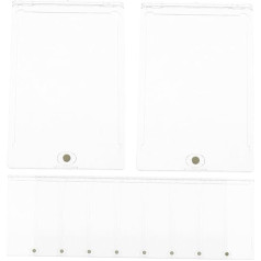 OSOLADY Pack of 10 Baseball Card Protector Magnetic Card Holder Transparent Card Protectors Playing Card Holder Football Card Case Clear Card Protector Magnetic Card Holder Card Sleeves Plastic