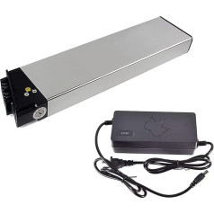 E-Bike Li-ion Battery 48V 10.4AH 12.8AH Battery for Electric Bicycle Pedelec with 2A Charger, Suitable for 36V 250W/500W/700W Motor