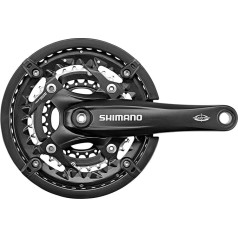 Shimano Trekking FC-T521 Octalink 2020 MTB Chain Set 3 x 10 Speed 44-32-24 Teeth Black