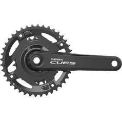 Shimano Unisex - Adult Cues FC-U4010-2 Crankset Black 170mm