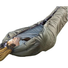Hammock Underblanket | Sleeping Bag | Multifunctional Equipment | Outdoor Comfort | Portable Under Quilts, Hammock Poncho with Hood, Portable Winter Poncho Coat for Camping, Backpacking,