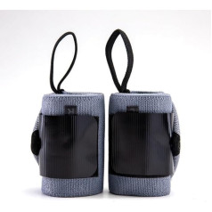 Wrist Wraps for Strength Weightlifting, Fitness Wrist Support Straps, Fitness Accessories, Powerlifting, Deadlifts, Wrist Compression Strap and Wrist Brace for Gym Workout