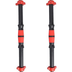 BESPORTBLE 2 x Hantelstangen für Gewichtheben, Zubehör für Fitnessstudio, Langhanteln, Hantelstangen (zufällige Farbe)