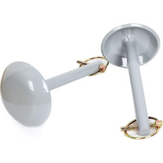 KUAFU 5/8 Inch Snow Plow Skid Shoes for Moose ATV UTV Snowplow Blade Skid Shoes Replacement 1 Pair