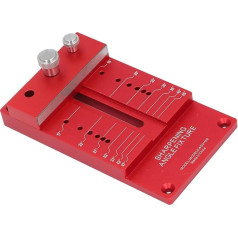 Schärfwinkelvorrichtung, Führungswerkzeug für Holzbearbeitungsmeißel aus Aluminiumlegierungsmaterial, Festes Fixieren des Messers