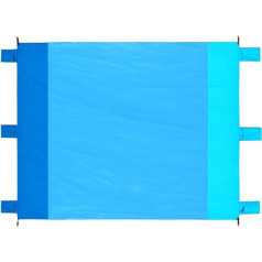 JOERBABU Sand-/Stranddecke, tragbare Campingmatte, Picknick-Matte, wasserdichte Matte für Reisen, Wandern, Urlaub