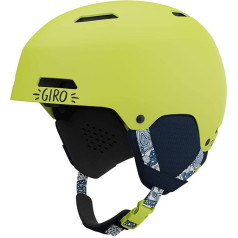 Giro Unisex Youth Snow Crüe Junior Ski Helmets, Matte Namuk Sunny Lime 22, M