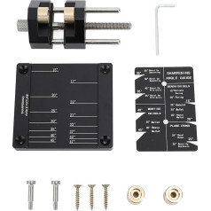 Lybunair Honing Guide System Meißelschärfset für Holzbearbeitungsmeißel und Hobel, Schärfwinkelvorrichtung und Führung