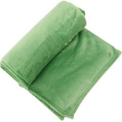 CRILSTYLEO Plain Polar Fleece Camping Blanket, Plush Throw Blanket, Sleeping Blanket