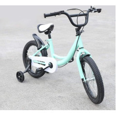 LENJKYYO 16 Inch Children's Bicycle with Auxiliary Wheel Frame Made of Carbon Steel