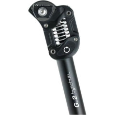 by.Schulz G.2 Federsattelstütze (450 mm), Ausführung:Schwarz, Size:33,9 mm (hart)