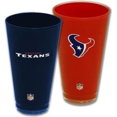 The Northwest Company NFL Houston Texans Home and Away Tumbler, Acrylic, 20 oz