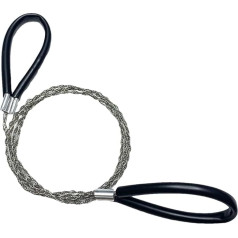 Taschenkettensäge, Edelstahl-Drahtsäge, Taschen-Drahtsäge, Survival-Handkettensäge, um 360 Grad drehbares Outdoor-Survival-Werkzeug, Kabelsäge for PVC-Rohre