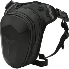 Thigh Bag, Motorcycle Fall, Leg Bag, Upgraded Zipper, Multipurpose, Waterproof for Cycling Travel, Unique pattern