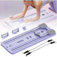 Pilates Reformer Set, Abdominal Trainer, Abdominal Roller Abdominal Muscle Training Board, Abdominal Training Equipment, Abdominal Muscle Training Equipment, Abdominal Wheel Roller, Multifunctional