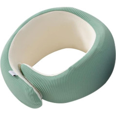 Decorhome Flugzeug-Reisekissen, Nackenstützkissen - Tragbare Kopfstütze aus U-förmigem Schaumstoff,Reise-Nackenkissen, U-förmiges Kissen, weiches Flugzeug-Nackenkissen für Flugzeuge, Auto, Zug,