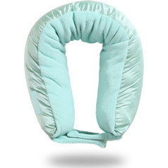 Metyou in Neck Travel Pillow Includes Shoulders – Removable and Washable Plush Scarf Scarves Foldable Outdoor Cushion