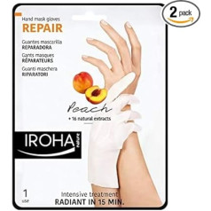 Iroha Handschuhmaske - Peach Glove Mask - Regenerating, 2-Pack (2 x 2 pieces)