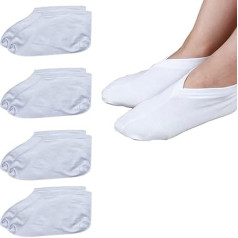 Dry Feet Healing Socks for Men and Women, 4 Pairs of Lotion, Moisturising Socks, Spa Overnight Absorbent for Dry Cracked Feet