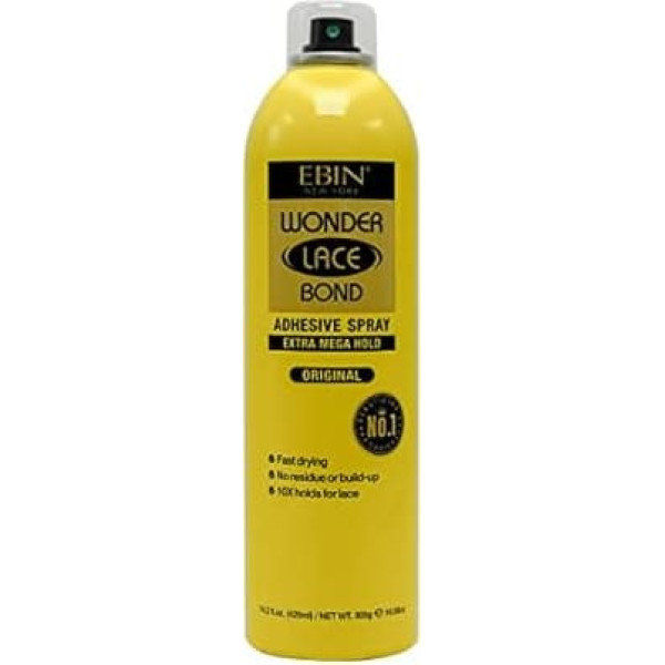 EBIN NEW YORK Wonder Lace Bond Adhesive Spray - Extra Mega Hold 400ml
