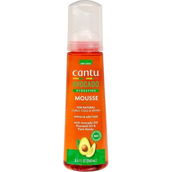 Cantu Avocado Hydrating Styling Mousse 8 oz