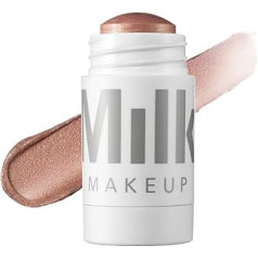 Milk Makeup Highlighter, Flare (Rose Gold) - 0.21 oz - Dewy Cream Highlighter Mixable Stick - 1,000 Wipes in Each Stick - All Skin Types - Vegan, Talc Free and Cruelty Free